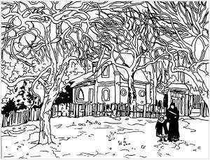 Manet - Masterpieces Adult Coloring Pages - Page 3