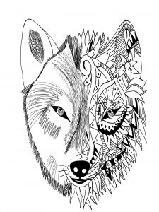 coloring-page-tattoo-wolf-krissy