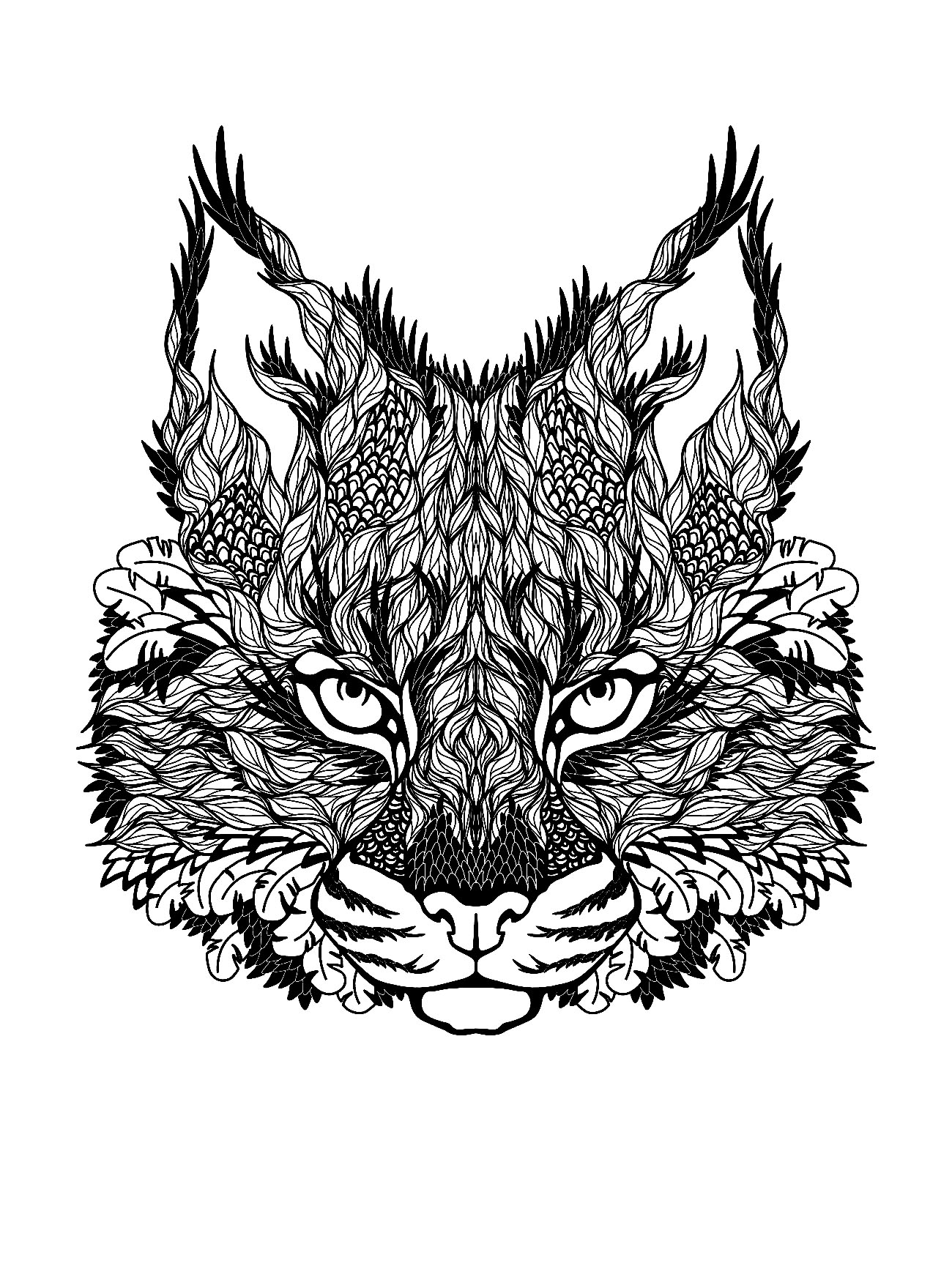 majestic animal coloring pages - photo #25
