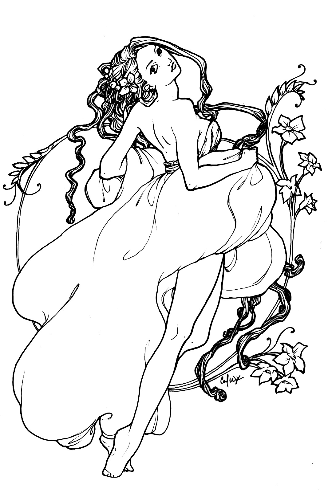 Free sexy women coloring pages porn images